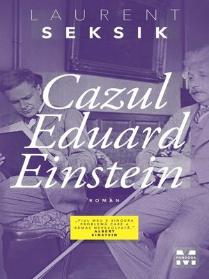 cover image of Cazul Eduard Einstein